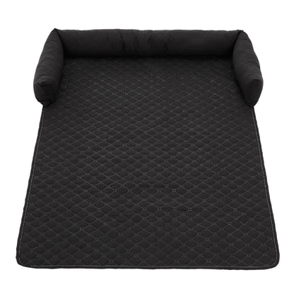 Waterproof Pet Sofa Protector Bed with Pillow –  Furniture Cover for Dogs & Cats