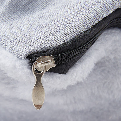 Travel Pet Car Seat – Light Grey, Washable & Durable