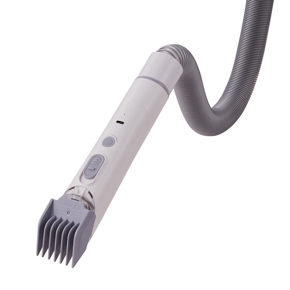 300W Multifunctional Pet Grooming Vacuum Cleaner with Clippers and Attachments