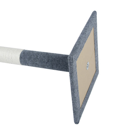 Natural Sisal Cat Scratching Post with Hanging Ball – Stable Base & Fun Design for Indoor Cats