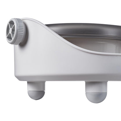 Tilt-Adjustable Ceramic Double Bowl Pet Feeder – Ergonomic Design for Cats and Dogs