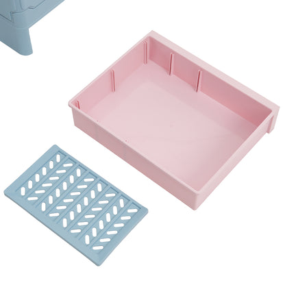 Foldable Enclosed Cat Litter Box with Pull-Out Drawer and Scoop – Odour-Controlled, Easy-Clean Design