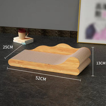 Cat Scratching Lounge Bed – Multifunctional Cat Scratcher and Resting Spot