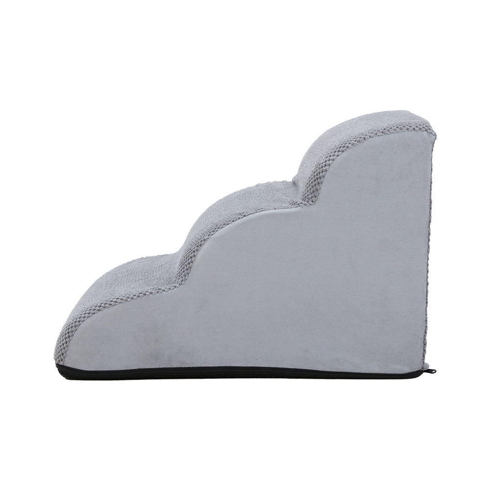 Non-Slip Pet Stairs with Removable Cover – Comfortable & Stable for Small Dogs