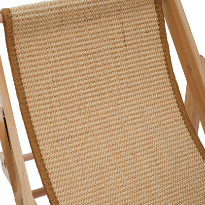 Pets Mood Sisal Cat Recliner Bed – Adjustable & Foldable Cat Scratching Lounge for Sunbathing and Resting