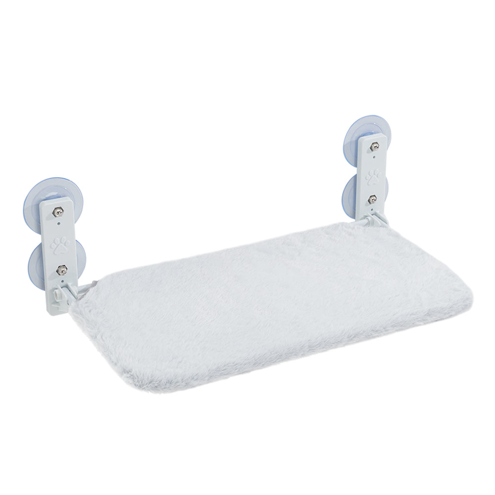 Cat Window Hammock Seat with Strong Suction and Foldable Steel Frame – Cozy Sunbathing Perch for Indoor Use