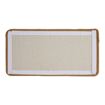 Non-Slip Pseudo-Sisal Cat Scratching Mat – Versatile Floor Protector and Play Pad for Pets