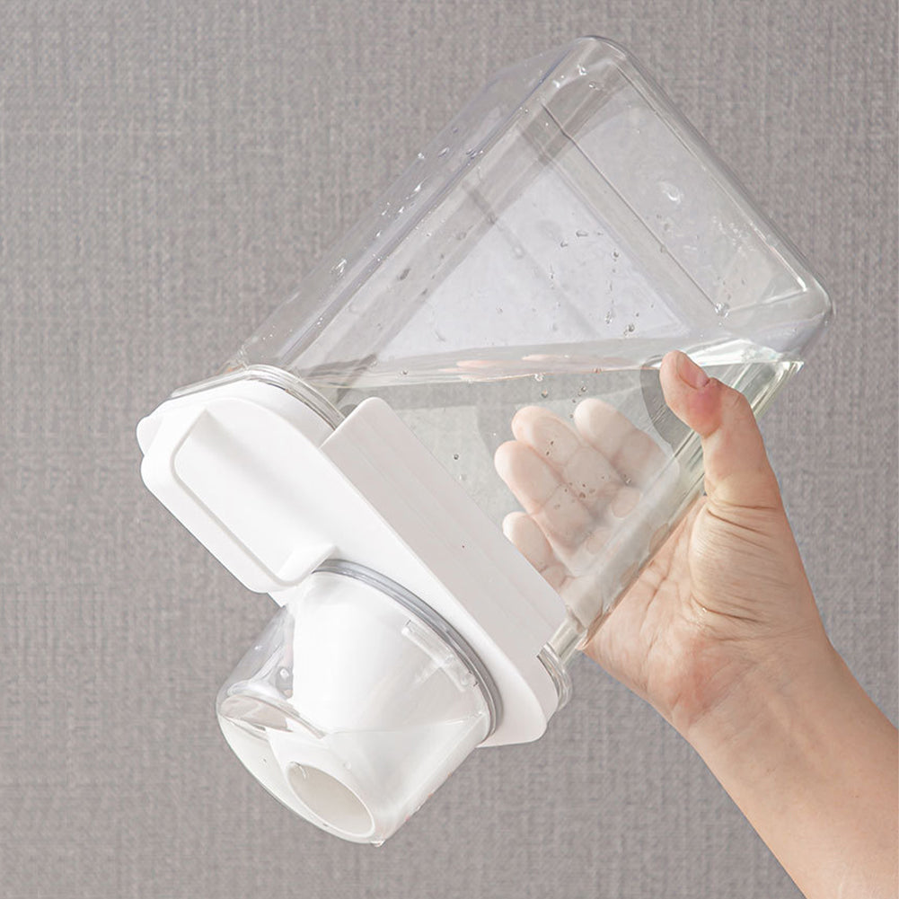 2.3L Airtight Food Storage Container – BPA-Free, Transparent & Stackable Cereal and Grain Organizer