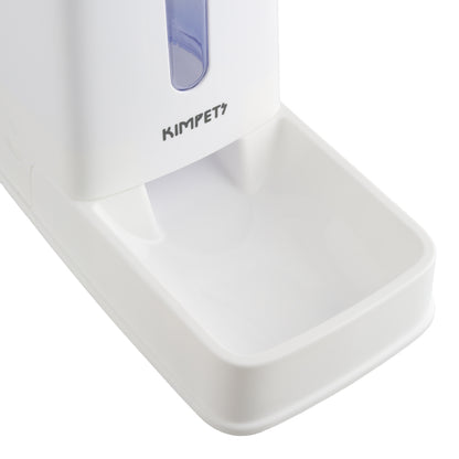 2-Piece Automatic Pet Feeder and Water Dispenser Set – Gravity-Fed for Dogs & Cats, No Power Needed