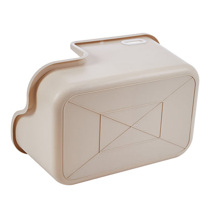 Open Top Cat Litter Box with Staircase – Spacious, Easy Access, and Effortless Cleaning