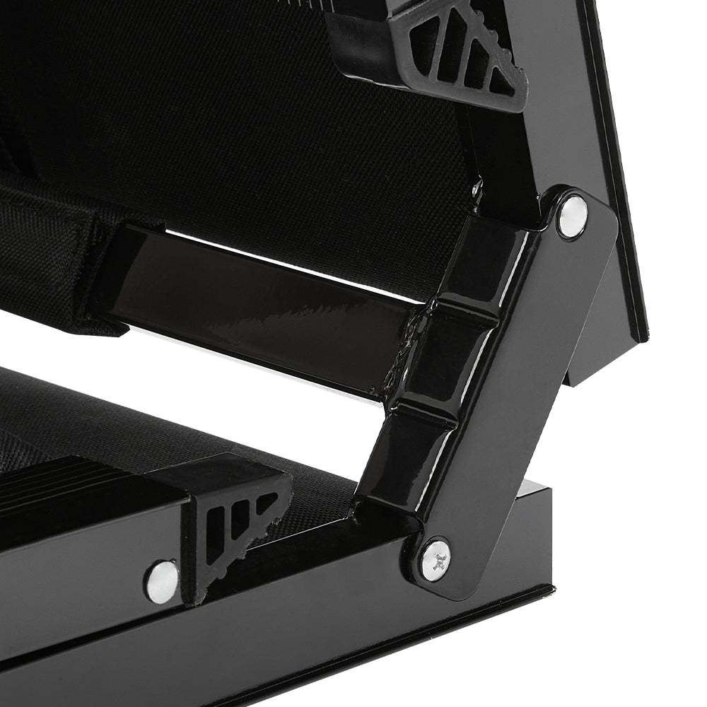 Outdoor Foldable Metal Dog Ramp – Non-Slip Pet Ladder for Cars, Trucks, and SUVs