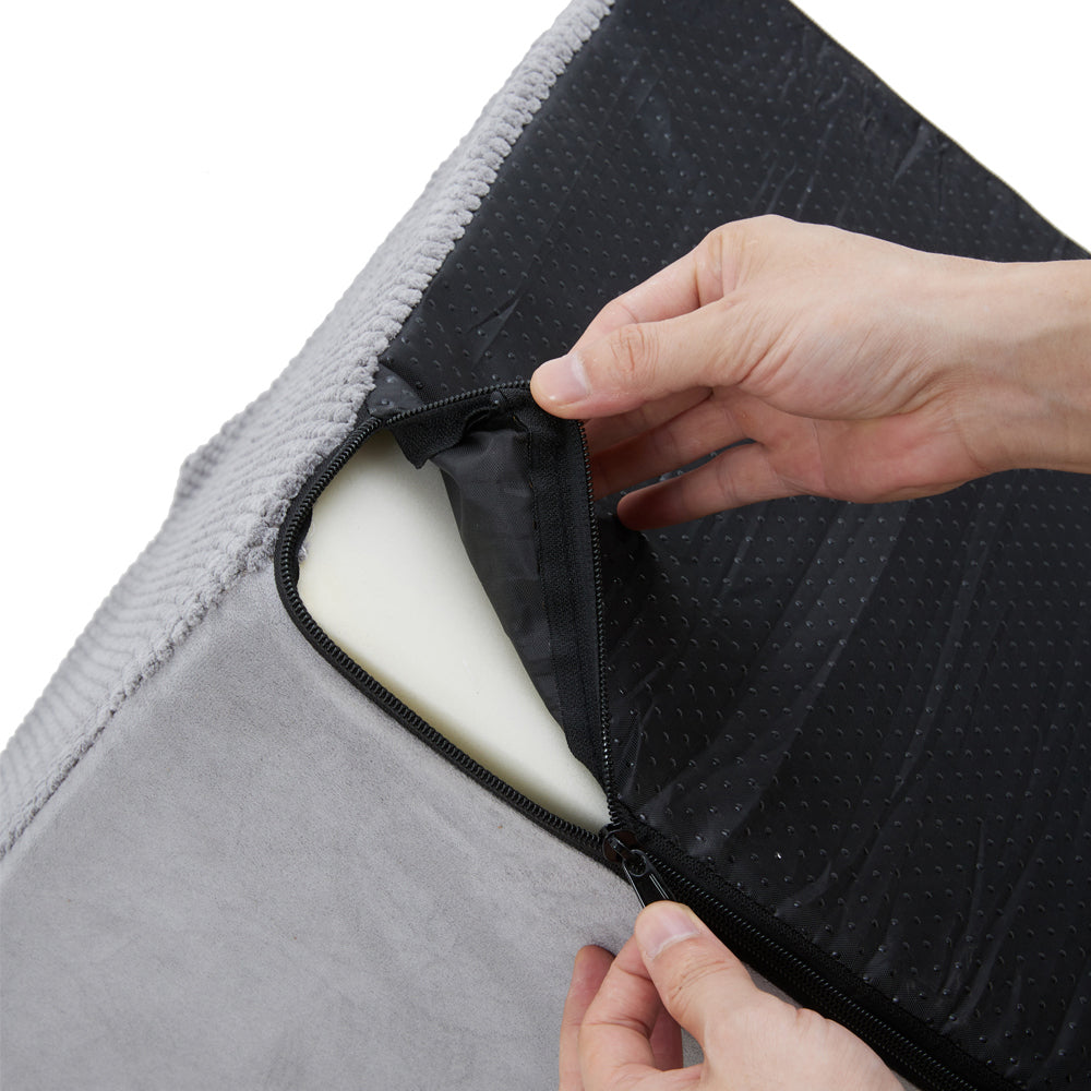 Non-Slip Pet Stairs with Removable Cover – Comfortable & Stable for Small Dogs