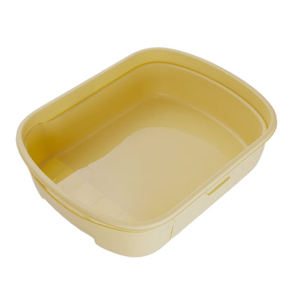 Fully Enclosed Cat Litter Box with Pull-Out Drawer and Deodorizer – Space-Saving, Odour-Reducing Design