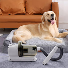 300W Multifunctional Pet Grooming Vacuum Cleaner with Clippers and Attachments