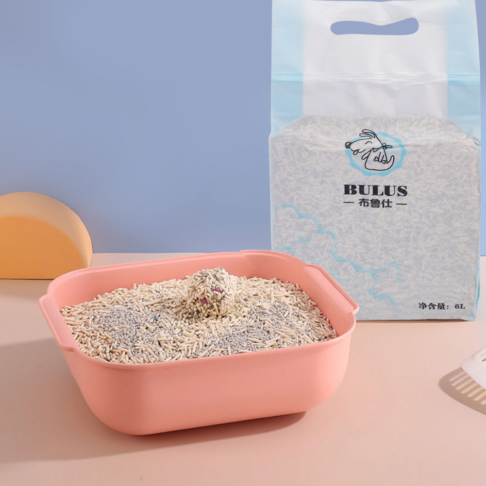 6L Biodegradable Tofu Cat Litter – Odour Control & Easy Cleanup, Soft Clumping, Eco-Friendly