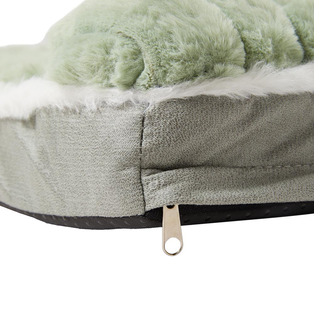 Washable Pet Bed – Soft Faux Fur Sleeping Cushion Mat for Puppy & Cat