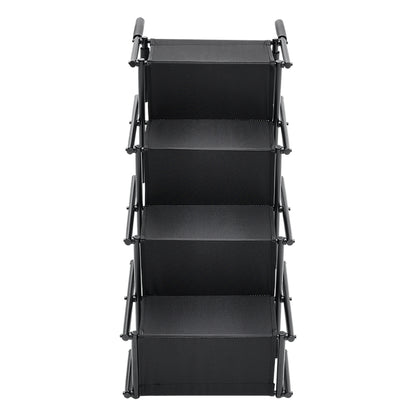 Lightweight Folding Pet Stairs - Adjustable Telescopic Ladder for Cats & Dogs