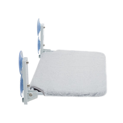 Cat Window Hammock Seat with Strong Suction and Foldable Steel Frame – Cozy Sunbathing Perch for Indoor Use