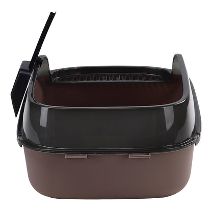Large Anti-Splashing Detachable Cat Litter Box - Spacious & Easy to Clean